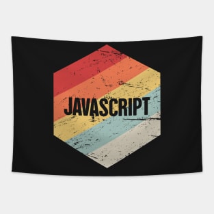 Retro JavaScript Icon Tapestry