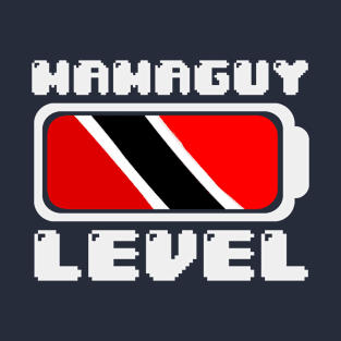 Battery Level - Mamaguy T-Shirt