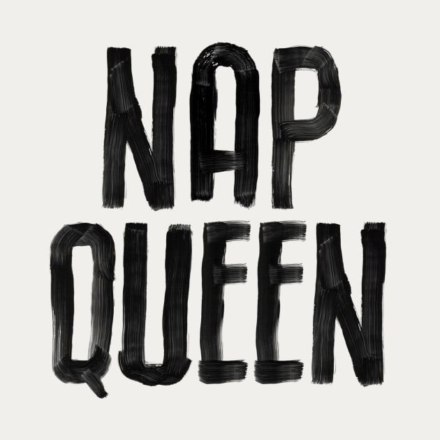 Nap Queen in black and white by MotivatedType