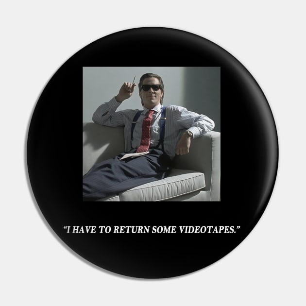 Patrick Bateman American Psycho 2 Pin by Visionary Canvas