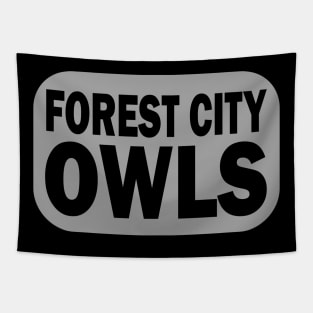 Forest City Owls Tapestry