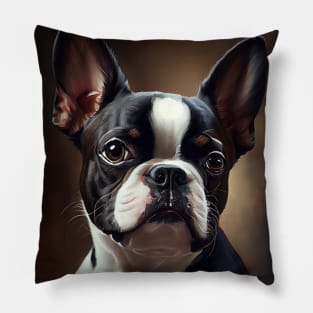 Boston Terrier Pillow