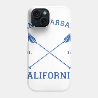 Vintage Santa Barbara Vacation Design Phone Case