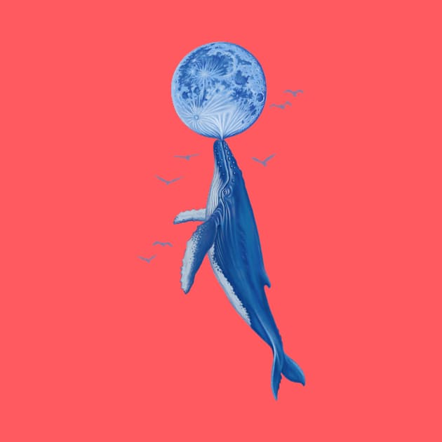 Blue surrealist by makapa