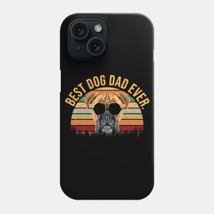 Best Dog Dad Ever Boxer Dog Fathers Day Phone Case