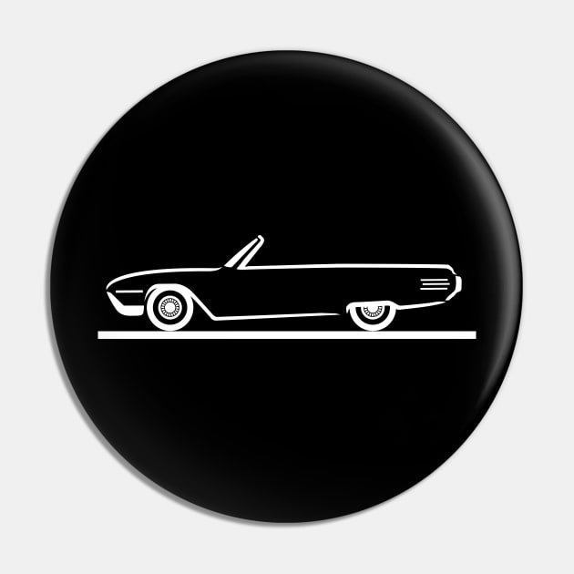 1961 Ford Thunderbird Convertible Pin by PauHanaDesign