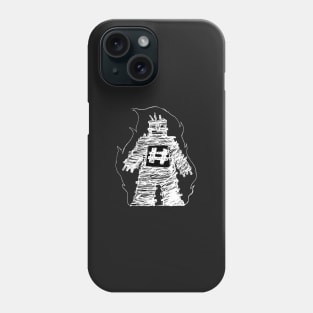 Burn the Witch - Burning Hashtag - Inverted Phone Case