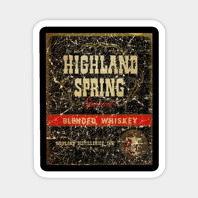 HIGHLAND SPRING SPECIAL BEER Magnet by ngilerterus