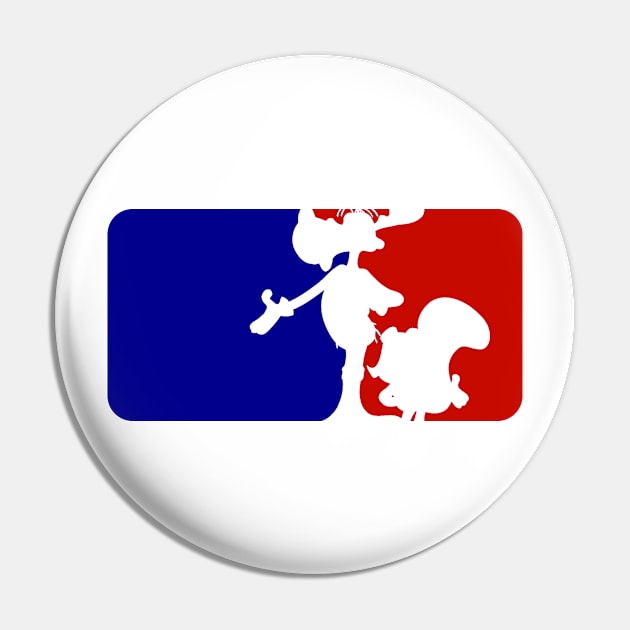 Rocky and Bullwinkle MLB parody Pin by LuisP96