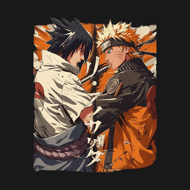 naruto and sasuke by StevenBag