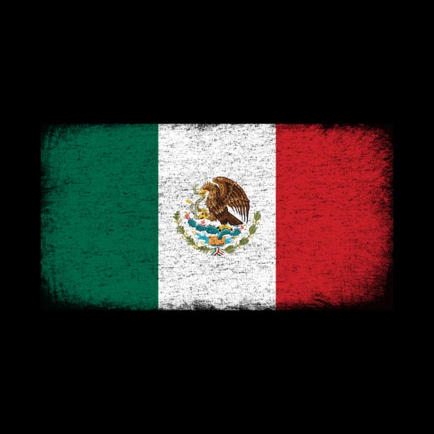 Mexico Flag Vintage by zurcnami