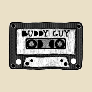 buddy guy cassette black and white T-Shirt