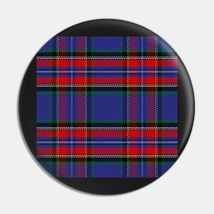 Scottish Stewart tartan Pin