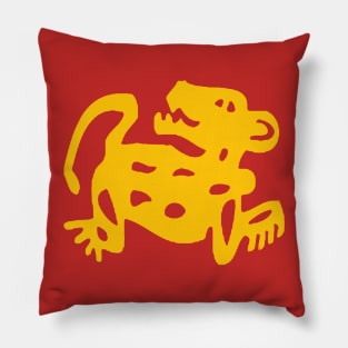 Red Jaguars Pillow