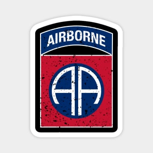 82nd Airborne Division US Army Vintage Insignia Magnet