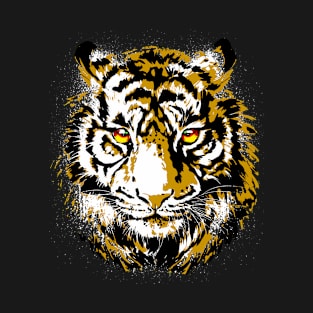 Cool Tiger Head - Realistic Tiger Eyes T-Shirt