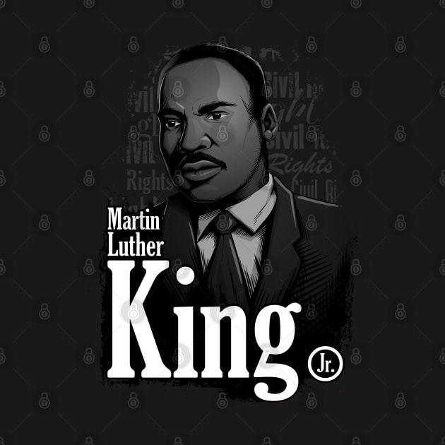 Dr Martin Luther King Jr by Canache Shop