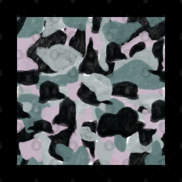 Camouflage pattern pastel color by Xtenza