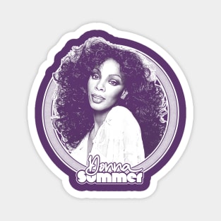 Donna Summer \\\\\ Retro Style Fan Art Design Magnet