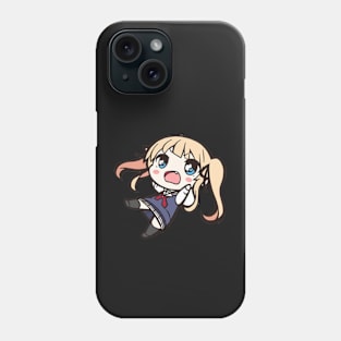 Saekano Sticker Chibi ver. Phone Case