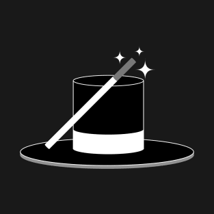 Magic Hat Minimal Design (Profession Collection) T-Shirt