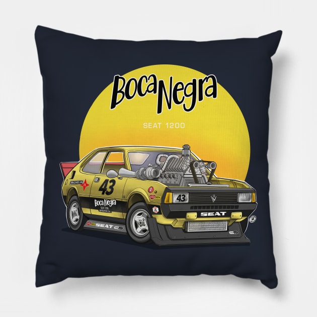 Seat 1200 "Boca Negra" Pillow by oscarsanchez