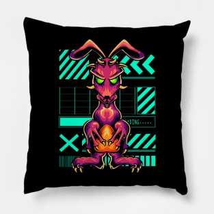 Rabbit Monster Pillow