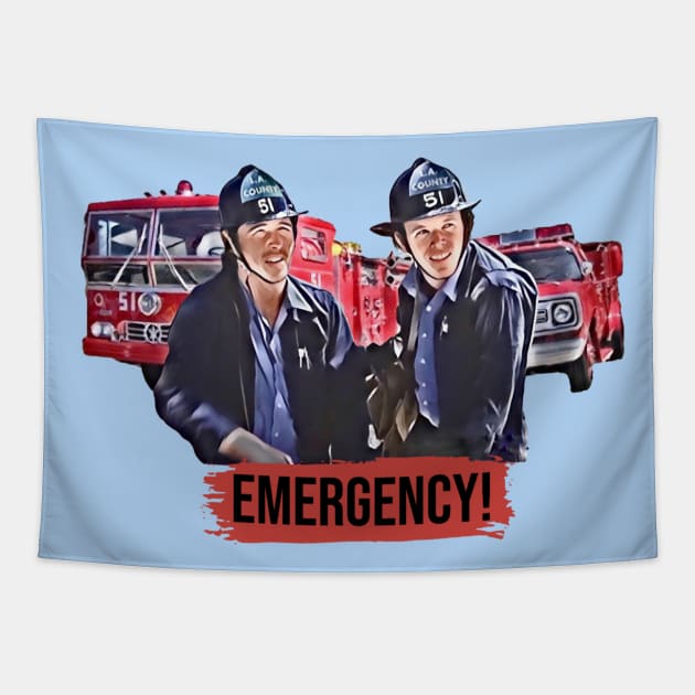 Firefighter Paramedics Tapestry by Neicey