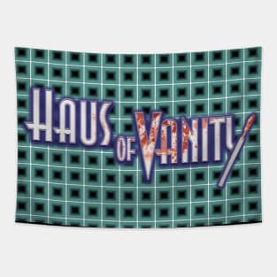 HHNU X GOU | VANITY GRID LOGO Tapestry