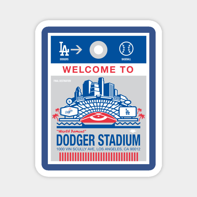 ElRyeShop Welcome to Dodger Stadium T-Shirt