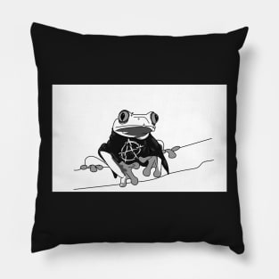 Anarchy Frog Pillow