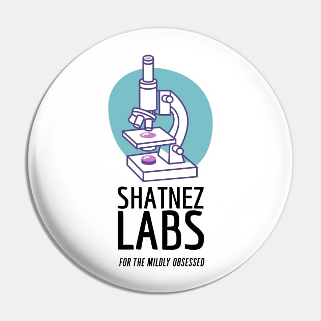 Shatnez Labs - For the Mildly Obsessed Judaica Pin by JMM Designs