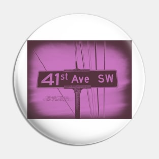 41st Avenue Southwest, West Seattle, WA by Mistah Wilson (Issue143 Edition) Pin