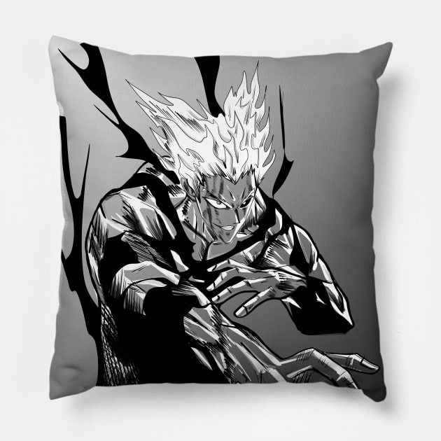 the demon hero hunter garou Pillow by jorge_lebeau