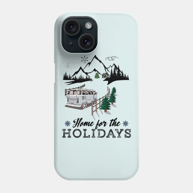 Home for the Holidays Phone Case by Blended Designs