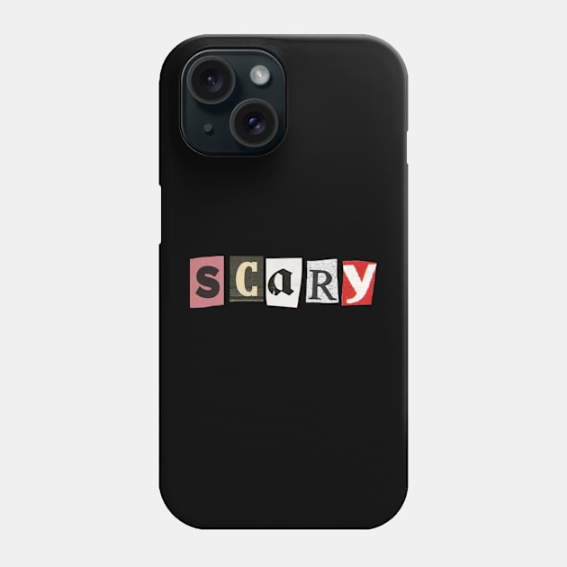 Scary Phone Case by Coolsville