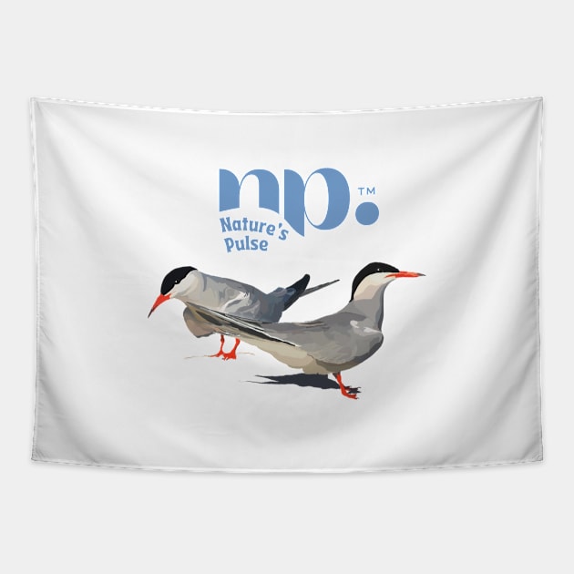 Roseate Tern Tapestry by Nature's Pulse