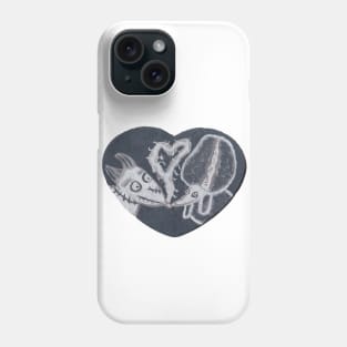 Strange Love Heart Phone Case