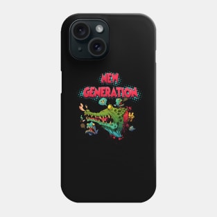 Crocodile vs Piranha Phone Case