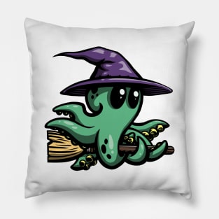 Octopus Witch Pillow