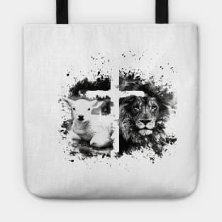 Lion and the Lamb Tote