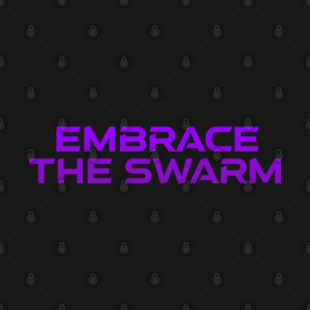 Starcraft - Embrace the Swarm B - Back by ETERNALS CLOTHING