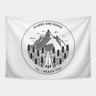 RIVERS AND ROADS Tapestry