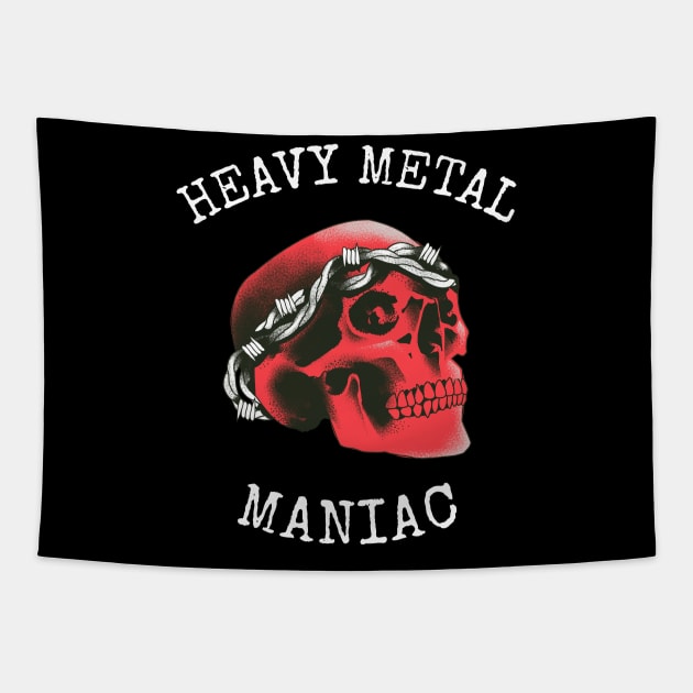 Heavy Metal Maniac Tapestry by StarWheel