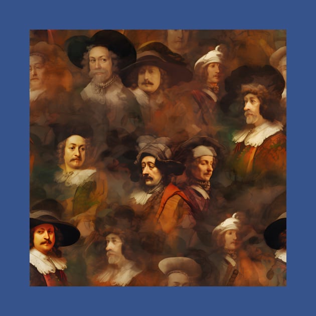 Rembrandt Paintings Mashup by Grassroots Green