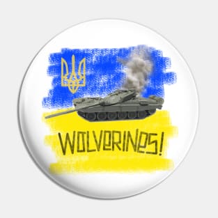 Ukraine Tank Pin