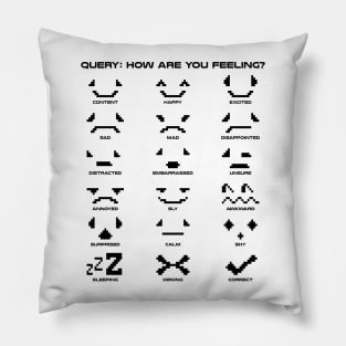 Query: How are you feeling? Pillow