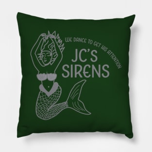 JC's Sirens outline Pillow