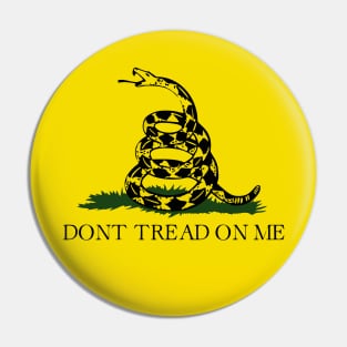 Dont Tread On Me Pin