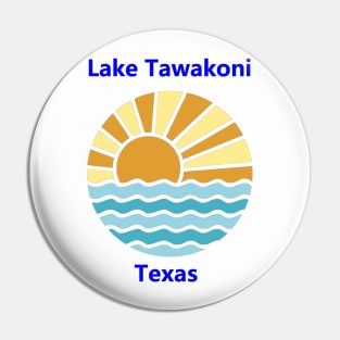 Lake Tawakoni (simple sun) Pin